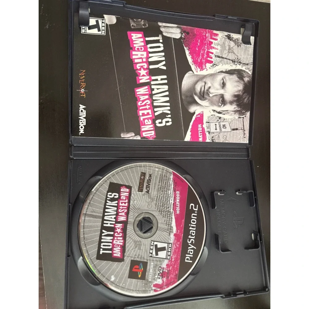 Tony Hawk's American Wasteland Sony PlayStation 2 PS2 Game Activision Neversoft - Picture 2 of 2